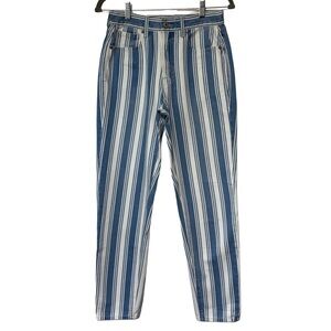 {American Eagle} "Mom Jean" Tapered Straight Leg Rigid Denim Jeans